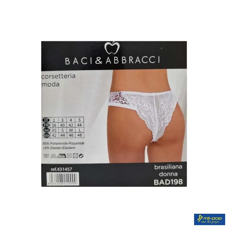 GACICE BACI&ABBRACI BAD 198 BRAZILIANA