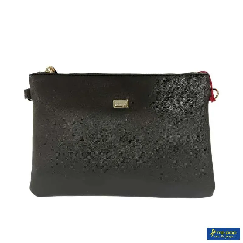 TORBA CLARA NERO DONNA RG MILANO