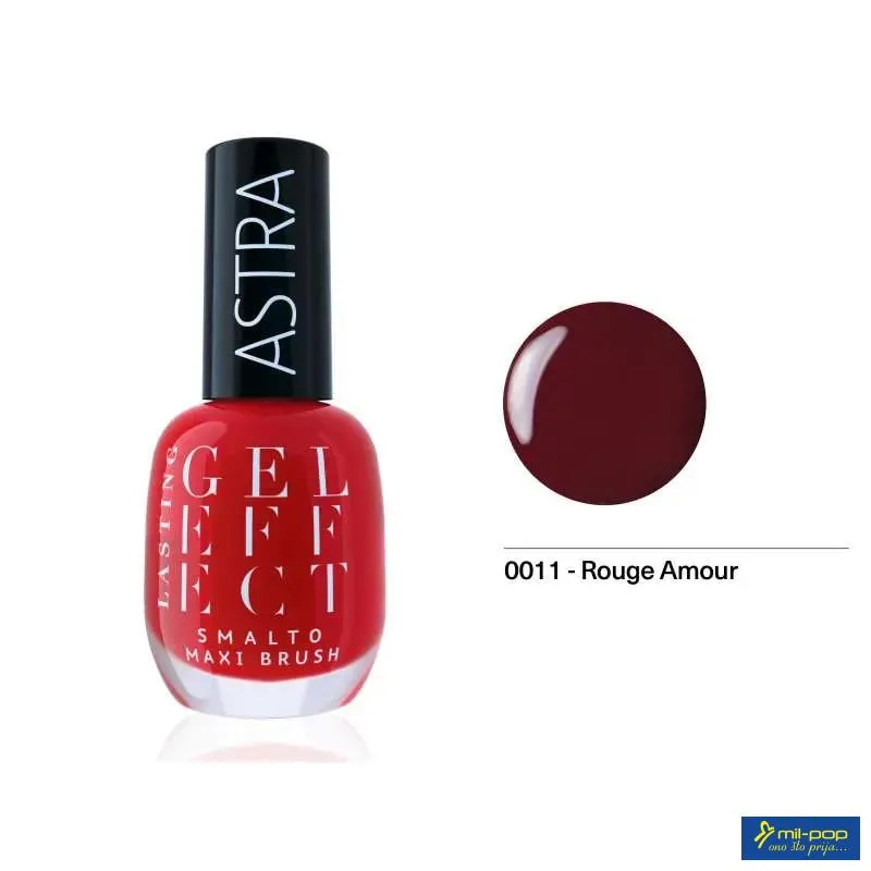 ASTRA LAK ZA NOKTE LASTING GEL EFFECT ROUGE AMOR 11