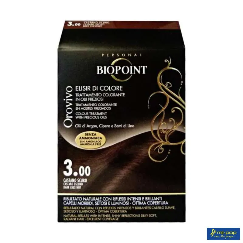 BIOPOINT OROVIVO FARBA ZA KOSU 3.00 