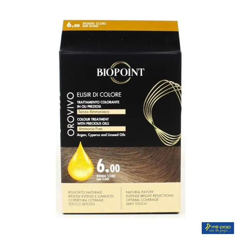 BIOPOINT OROVIVO FARBA ZA KOSU 6.00 