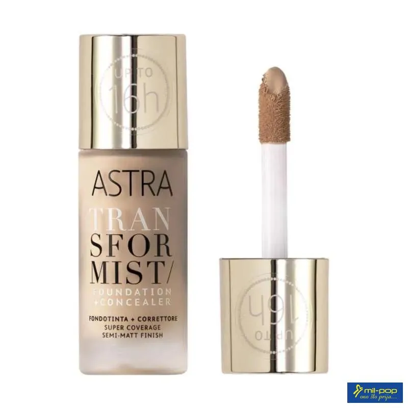 ASTRA PUDER + KOREKTOR TRANSFORMIST DUNE 02W