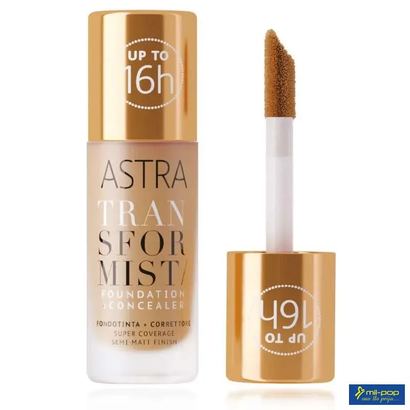 ASTRA PUDER + KOREKTOR TRANSFORMIST MOCHA 6