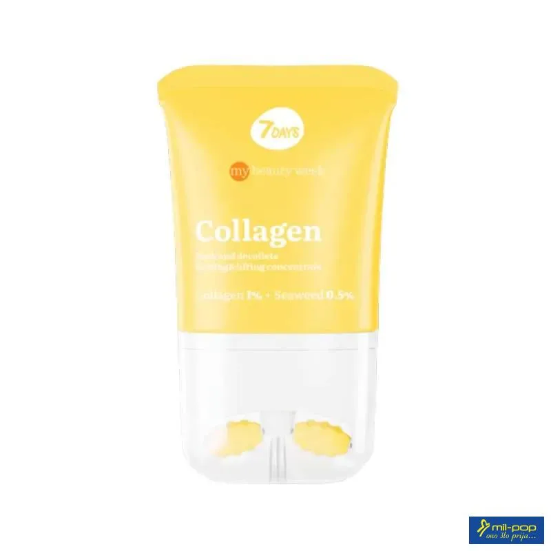 7DAYS KREMA ZA VRAT I DEKOLTE COLLAGEN SA MASAZEROM