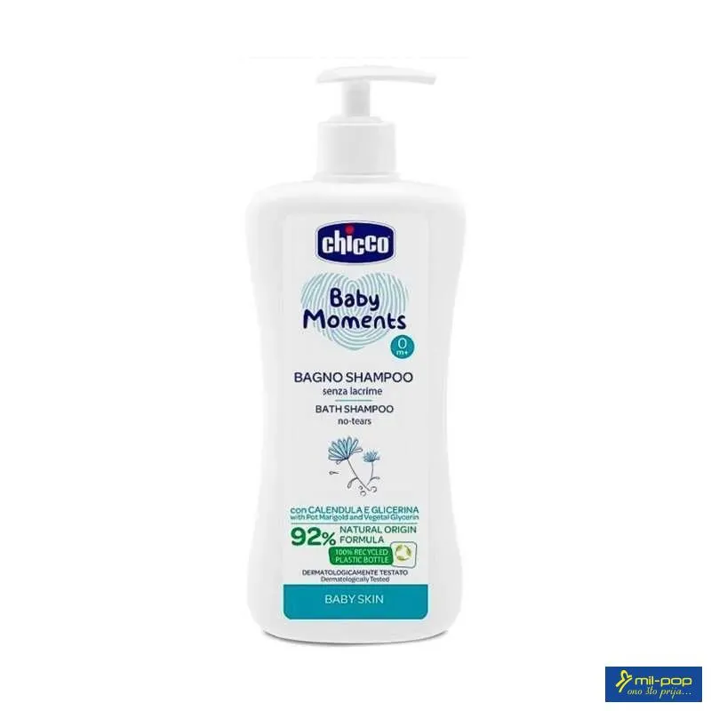 CHICCO KUPKA & ŠAMPON BABY M.500ML 