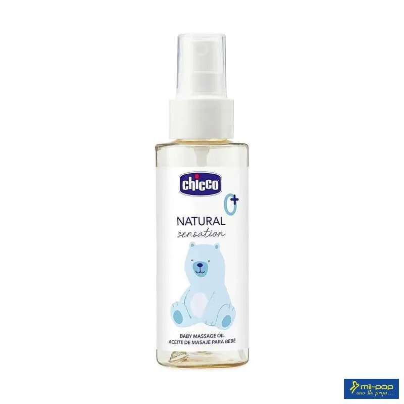 CHICCO NATURAL ULJE ZA MASAŽU BABY 100ML 