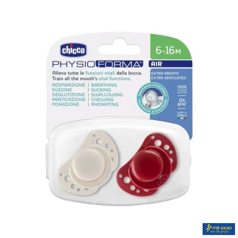 VARALICA SILIKON 6-16M+2/1 BORDO/BIJELA PHYSIO AIR 