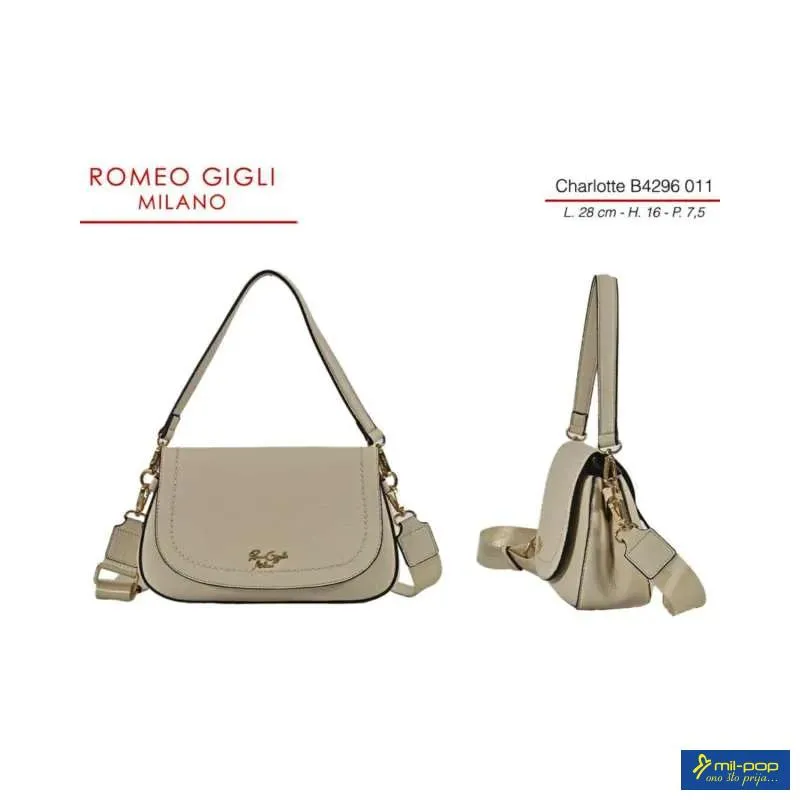 CHARLOTTE TORBA Z. RG MILANO B4296 BEIGE 