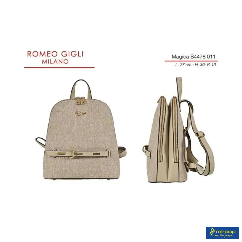 MAGICA ZAINO DONNA RG MILANO B4478 AZZURRO 