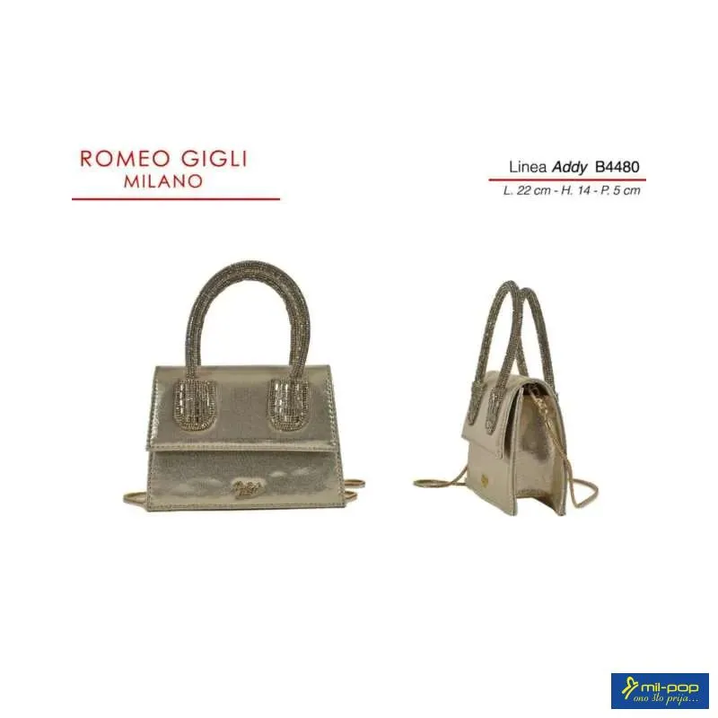 TORBA ADDY ELEGANTE RG MILANO B4480 ORO 
