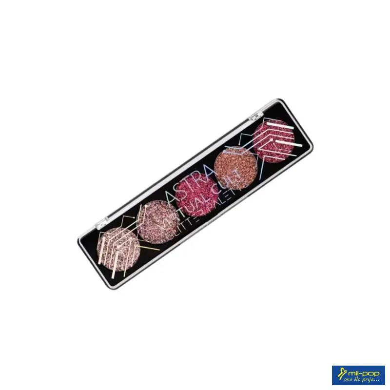 ASTRA PALETA SJENKI VIRTUAL CULT GLITTER PINK METAMORPHOSIS 02 