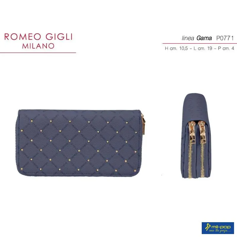 NOVČANIK ŽENSKI GAMA BLU ROMEO GIGLI MILANO