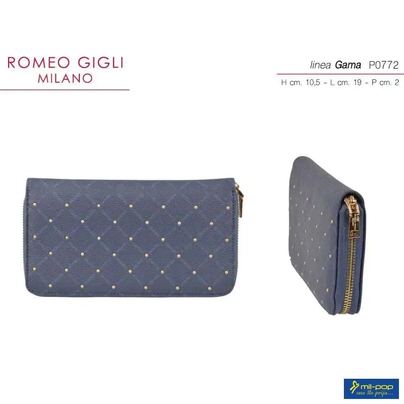 NOVČANIK ŽENSKI GAMA BLU ROMEO GIGLI MILANO
