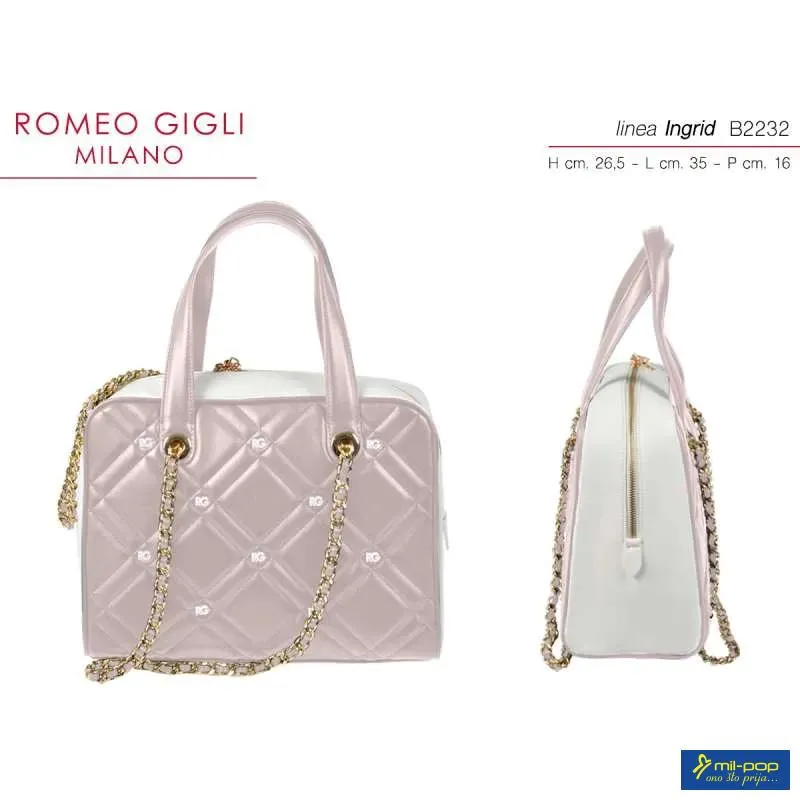 TORBA Z. INGRID CIPRIA/OFF WHITE RG MILANO 