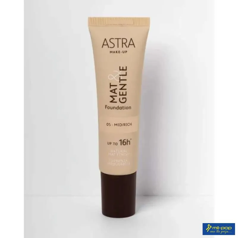 ASTRA MAT & GENTLE PUDER ZA LICE MID RICH 0005 