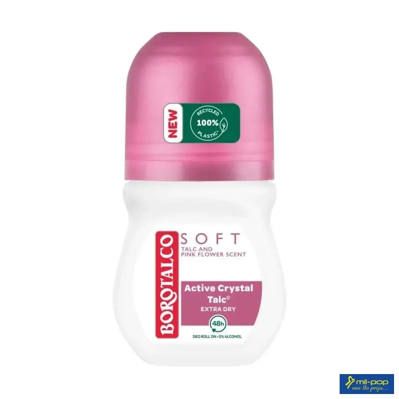 BOROTALCO ROLL-ON SOFT 50ML WOMEN