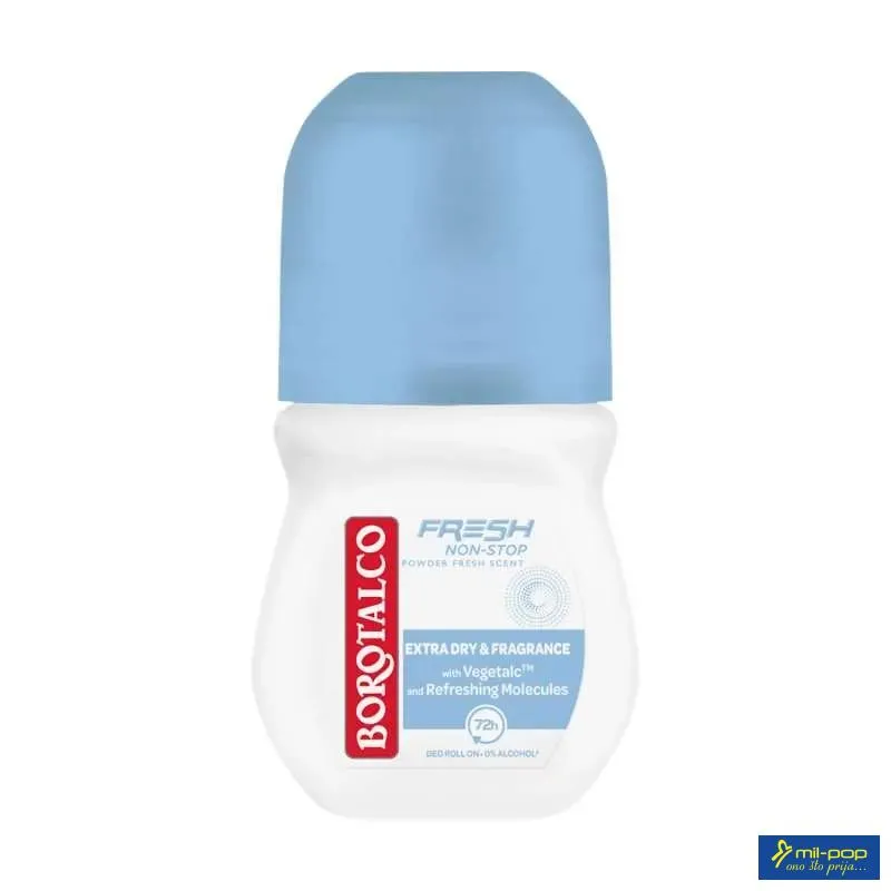 BOROTALCO DEO ROLL-ON FRESH POWDER FRESH 50ML WOMEN 