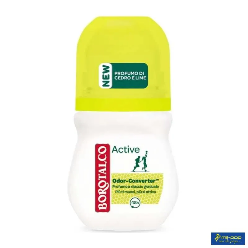 BOROTALCO ROLL - ON CITRUS&LIME 50ML DEO WOMEN