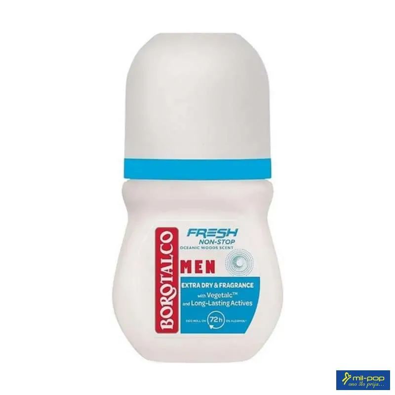 BOROTALCO DEO MEN ROLL-ON FRESH OCEANIC WOODS 50ML 