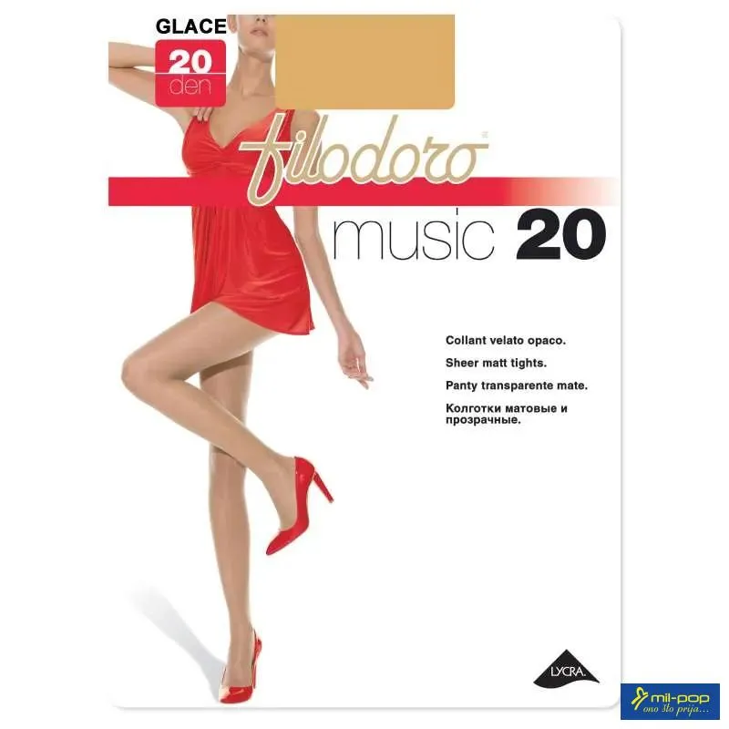 ČARAPE FILODORO MUSIC 20 A.F110648 UNIHOPKE