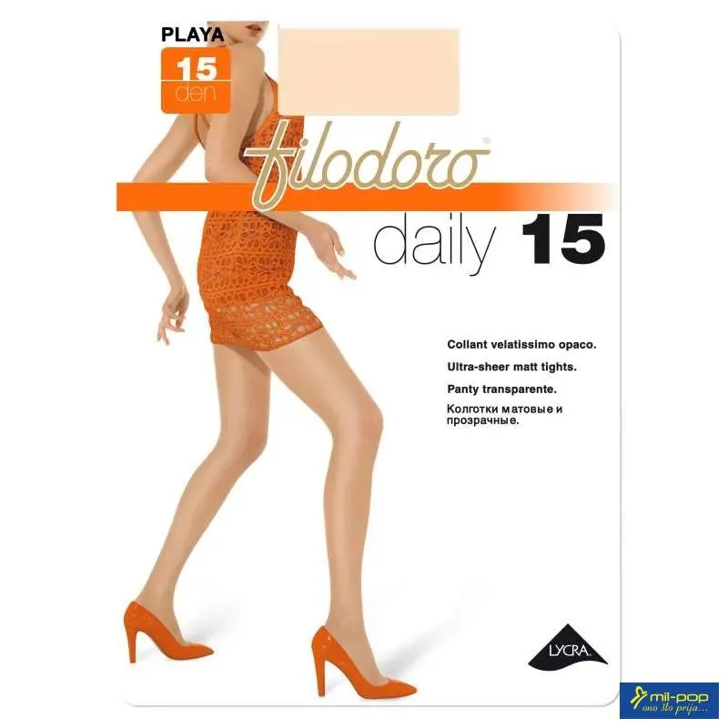 ČARAPE FILODORO DAILY 15 A.G110796FN UNIHOPKE
