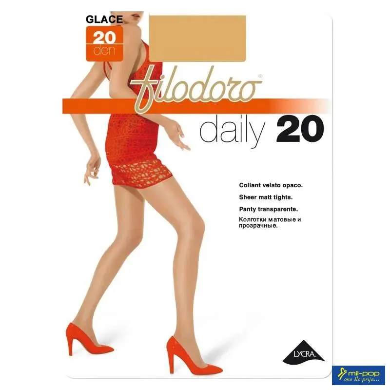 ČARAPE FILODORO DAILY 20 A.G110797FN UNIHOPKE