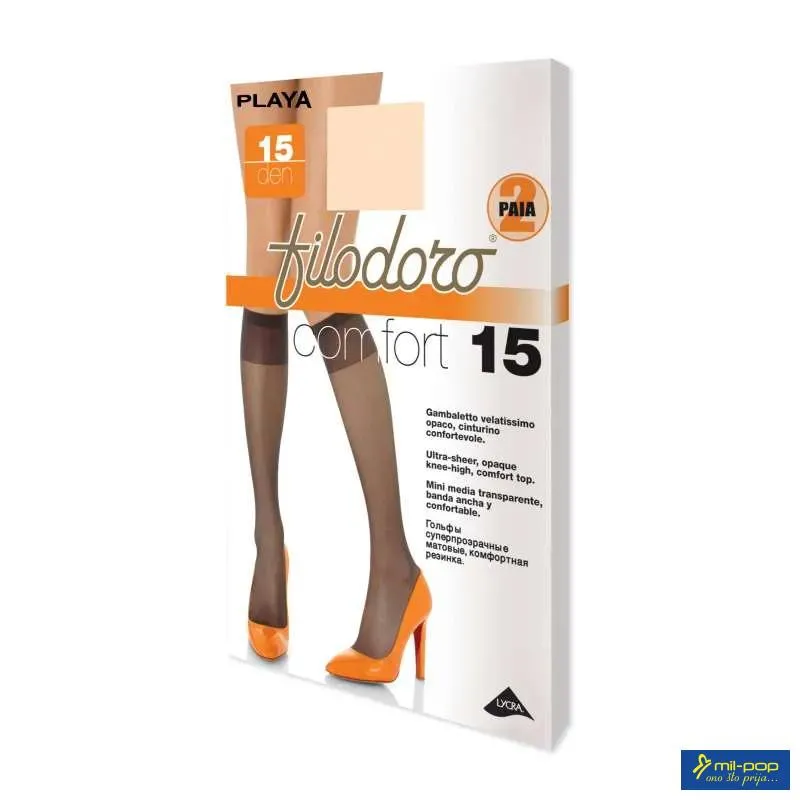 ČARAPE FILODORO COMFORT 15 A.110804 DOKOLJENICE 2/1