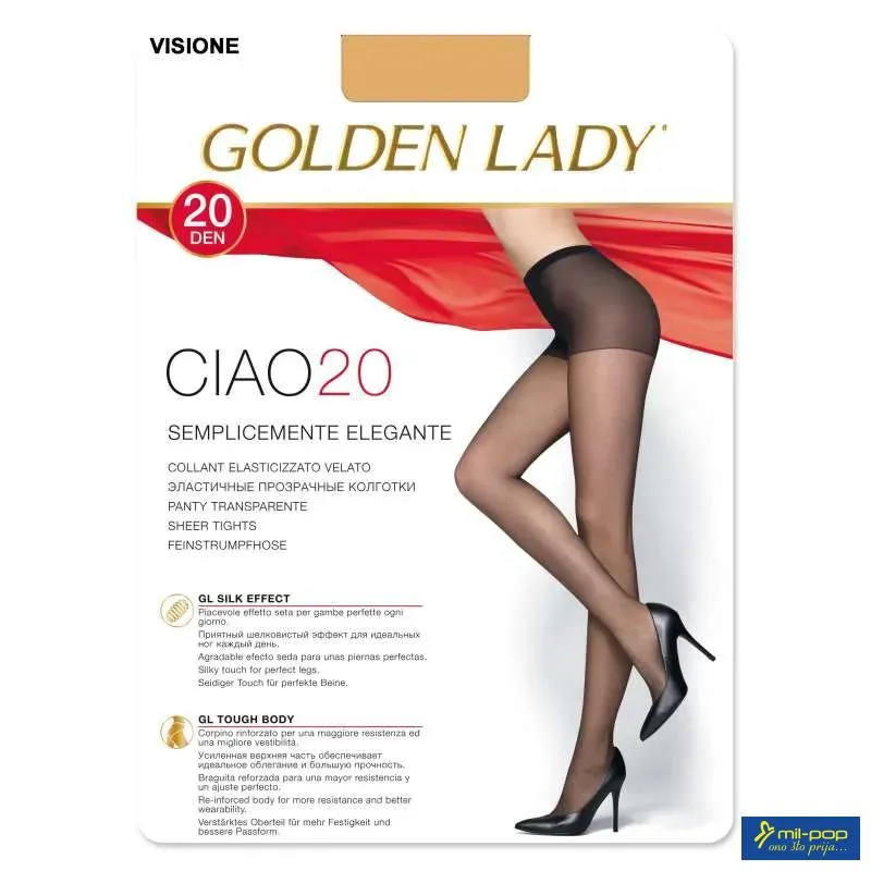 ČARAPE GOLDEN LADY CIAO A.360 20