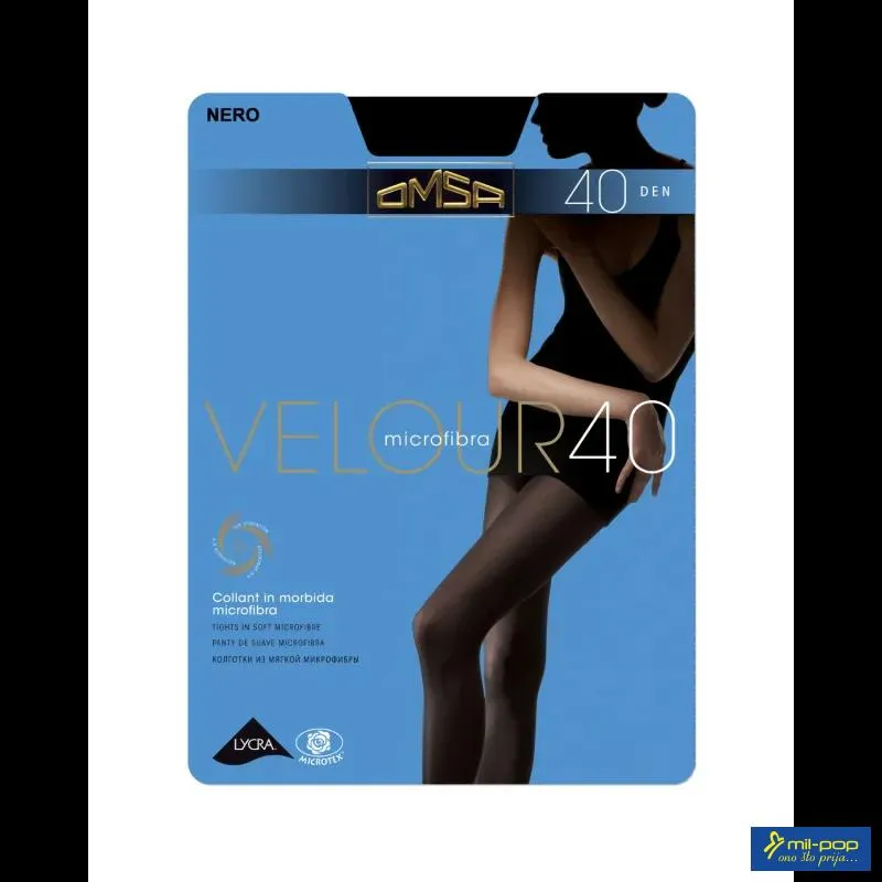 OMSA ČARAPE VELOUR 265 40 DEN 