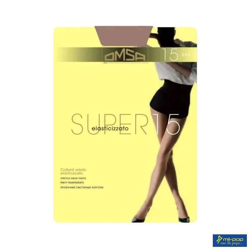 OMSA ČARAPE SUPER 15 LIDO
