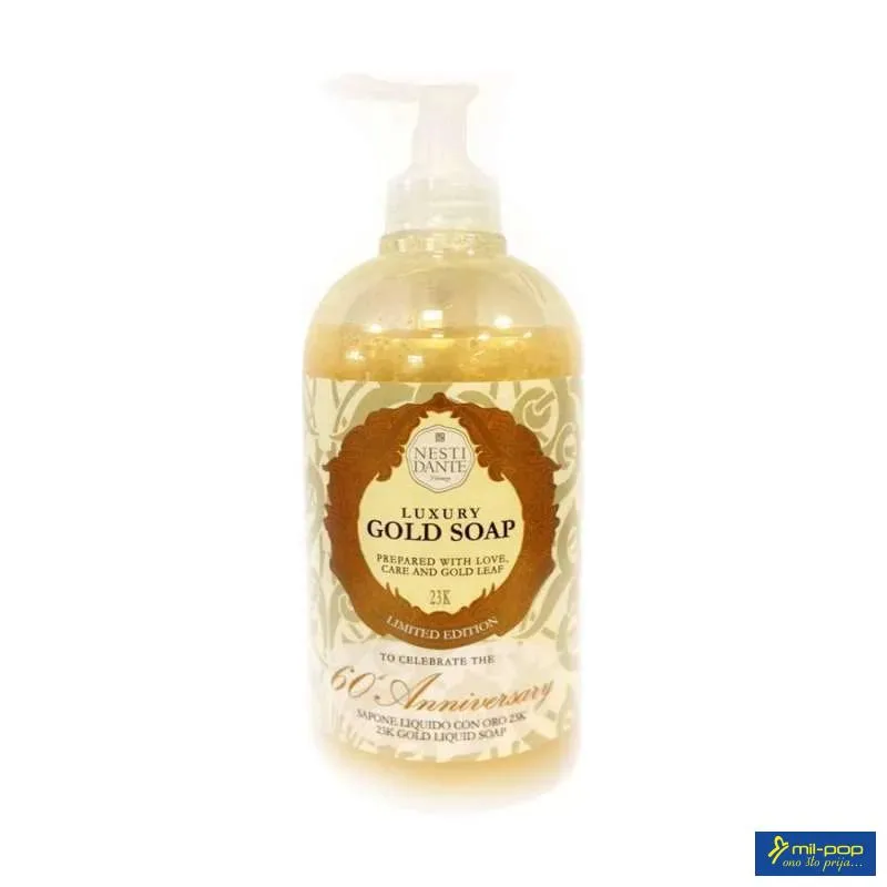 ND SAPUN TEČNI ZA LICE I RUKE GOLD 500ML 