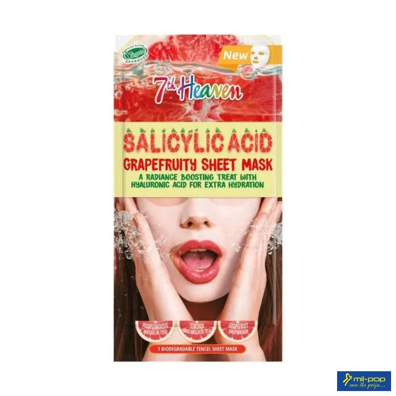 MJ MASKA ZA LICE BEAUTYLICIOUS SALICYLIC GRAPEFRUIT 18G 