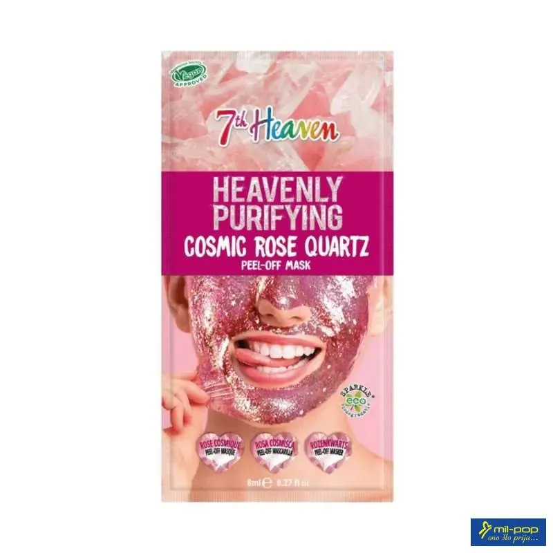 MJ MASKA ZA LICE HEAVENLY PURIFYING ROSE QUARTZ 16G 