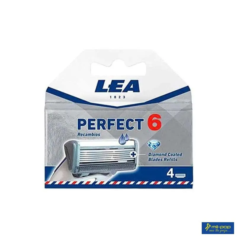 LEA PERFECT 6 DIAMOND COATED - ZAMJENSKI ULOŠCI ZA BRIJAČ 