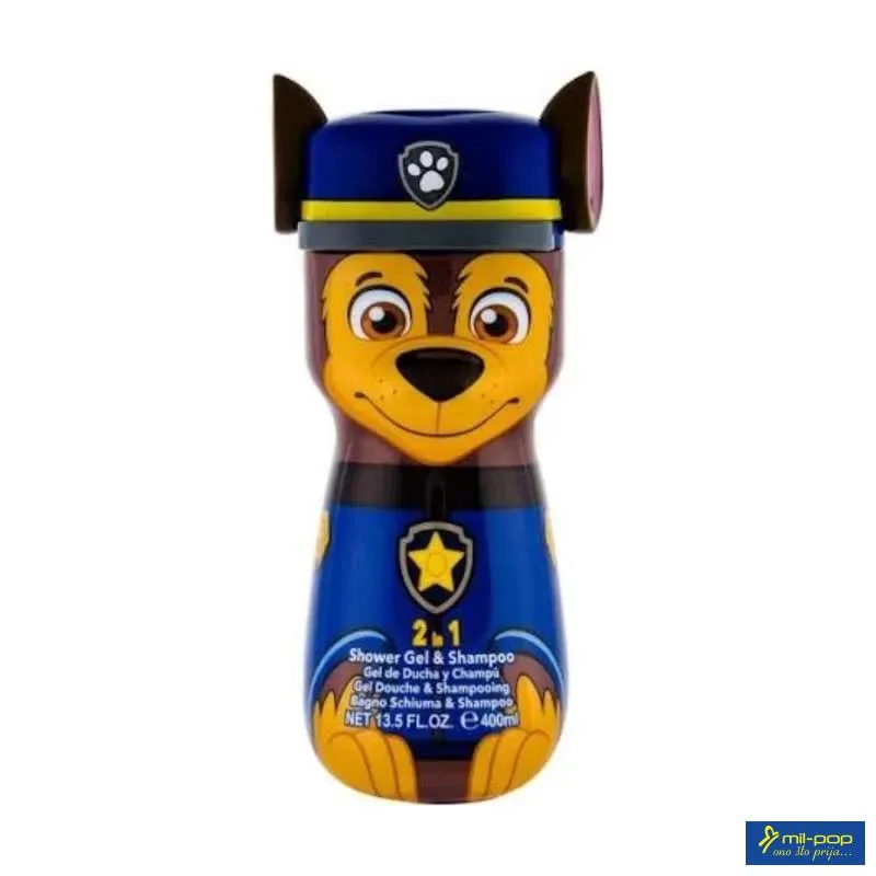 KUPKA PAW PATROL +SAMPON 2D CHASE 400 ML 
