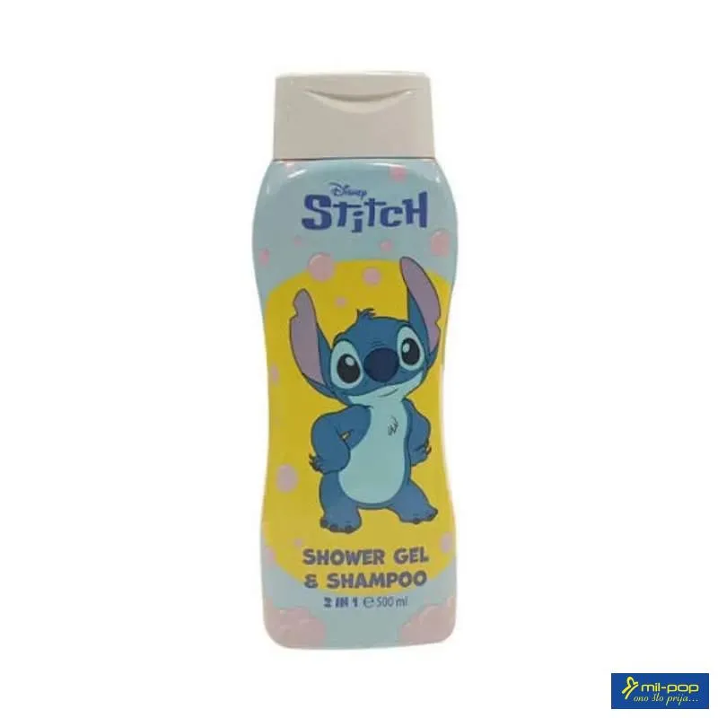 GEL ZA TUŠIRANJE STITCH + SAMPON 500ML. 