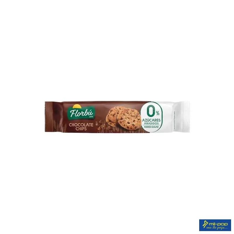 FLORBU KEKS SA KOMADIĆIMA ČOKOLADE 120G 