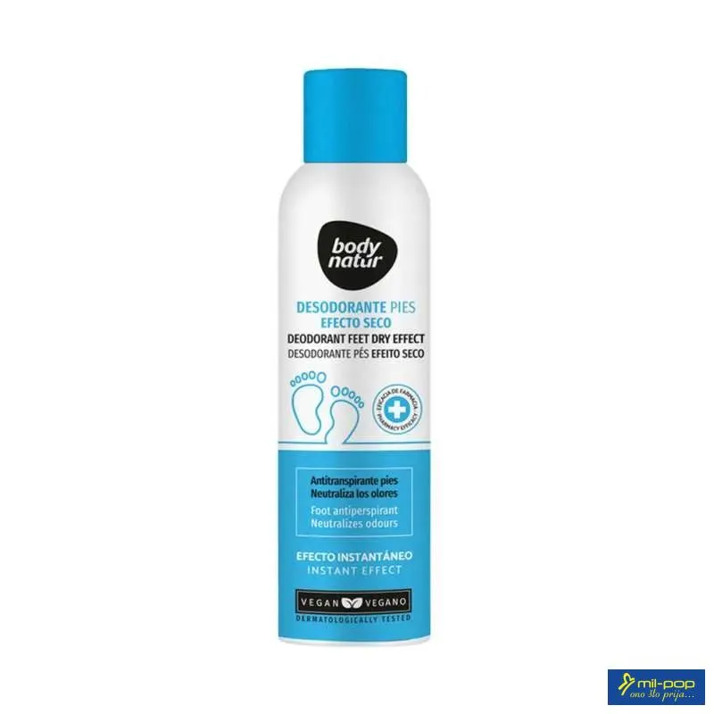 BODY NATUR DEO ZA STOPALA DRY EFFECT 150ML