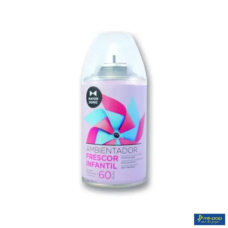 MAYORDOMO OSVJEZIVAC PROSTORA AIR FRESH BABY FRESHNESS REFIL 250 ml 