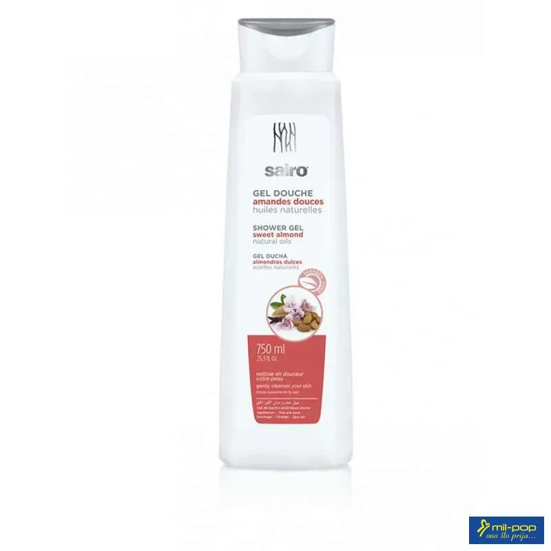 SAIRO GEL ZA TUŠIRANJE SWEET ALMOND 750 ml
