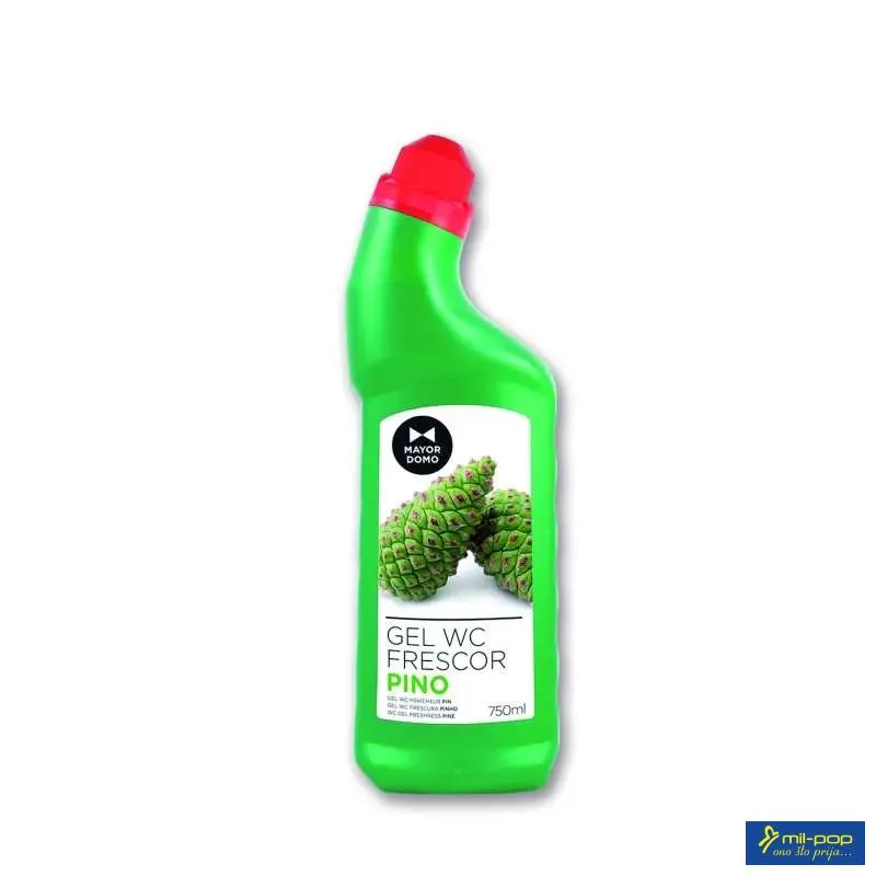 MAYOR. SREDSTVO ZA ČIŠĆENJE WC GEL PINE 750 ml