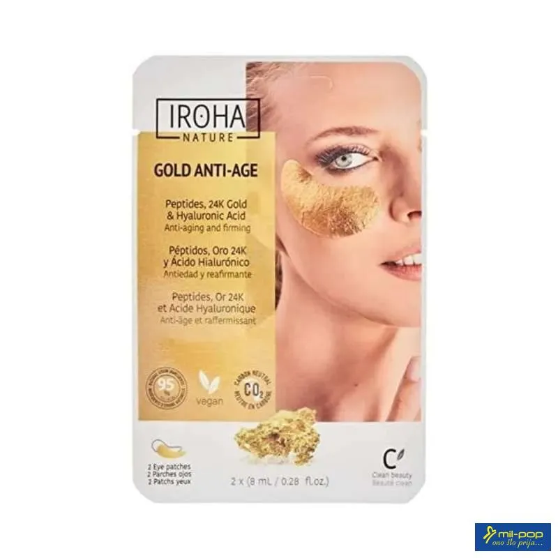 IROHA DIVINE GOLD TRAKE ZA PODRUCJE OKO OCIJU 1 TRETMAN 