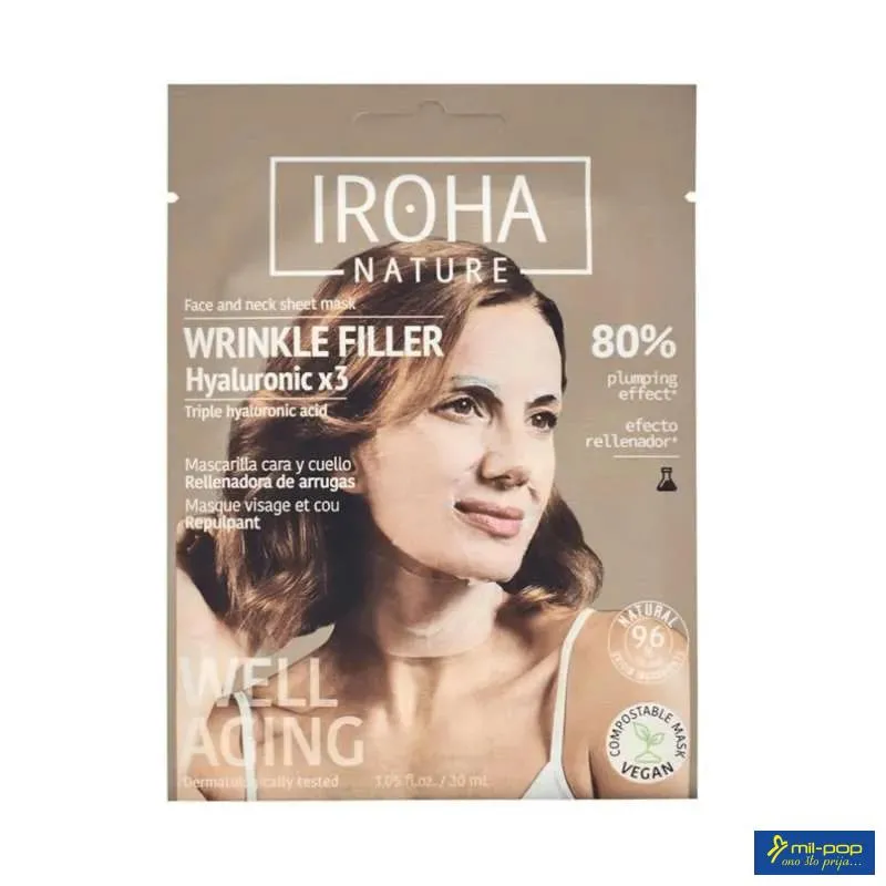 IROHA MASKA ZA LICE I VRAT TRIPLE HYALURONIC ACID 