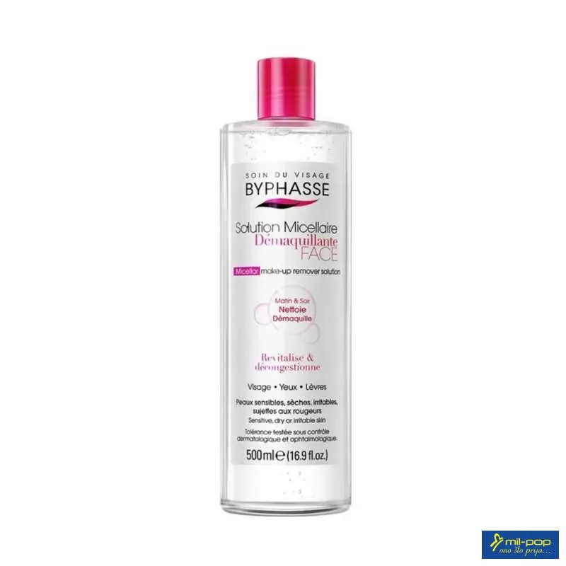 BYPHAS. MICELLAR MAKE UP REMOVER SOLUTION 500 ML 