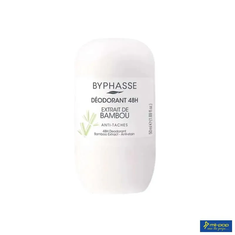 BYPHAS. ROLL ON 24H BAMBOO EXTRACT 50ML
