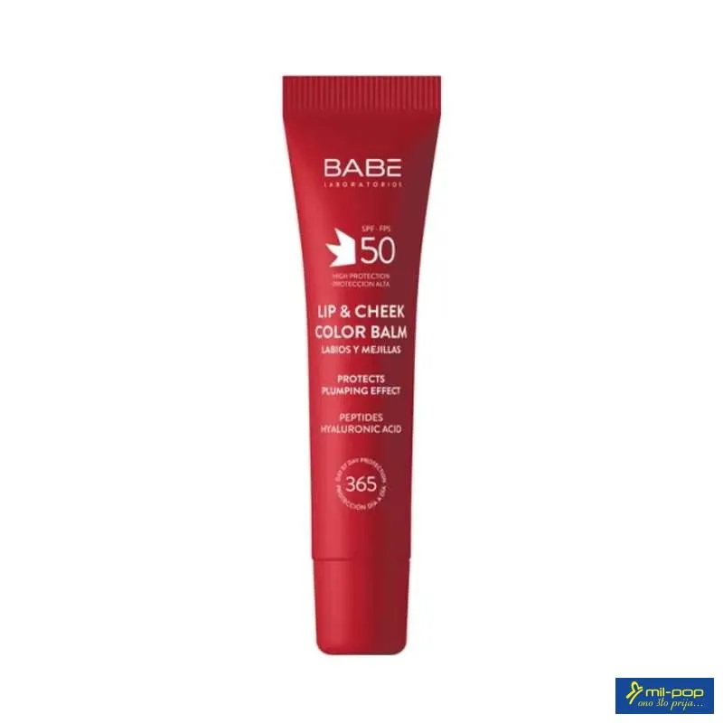 BABE BALZAM LIP/CHEEK SPF 50 20ML RED 