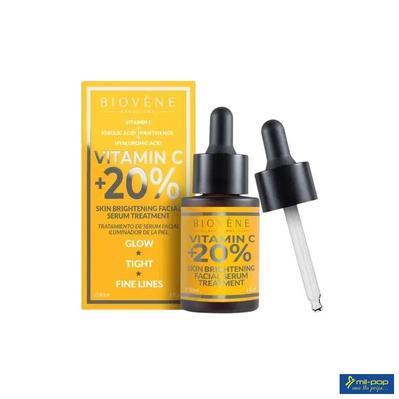 BIOVENE SERUM ZA LICE VITAMIN C +20%FACIAL SERUM 30ML