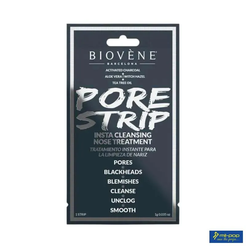 BIOVENE PORE STRIP INSTA CLEANSING NOSE TREATMENT 1G 