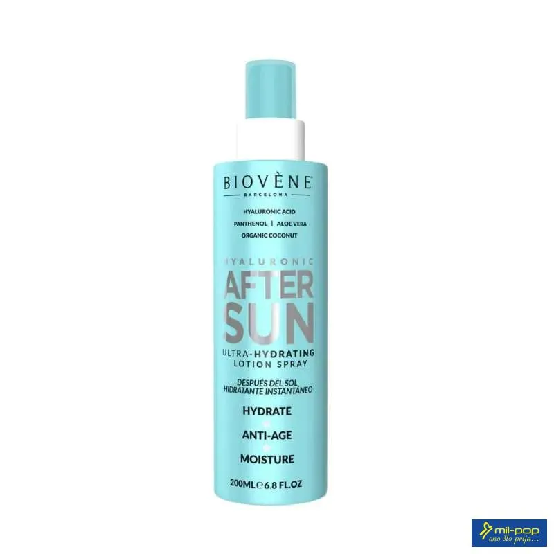 BIOVENE HYALURONIC AFTERSUN SPREY ORGANIC COCONUT