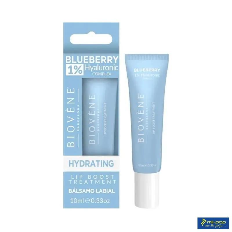 BIOVENE LIP CARE 1% HYALURONIC LIP BOOST BLUEBERRY HYDRATING LIP TREATMENT